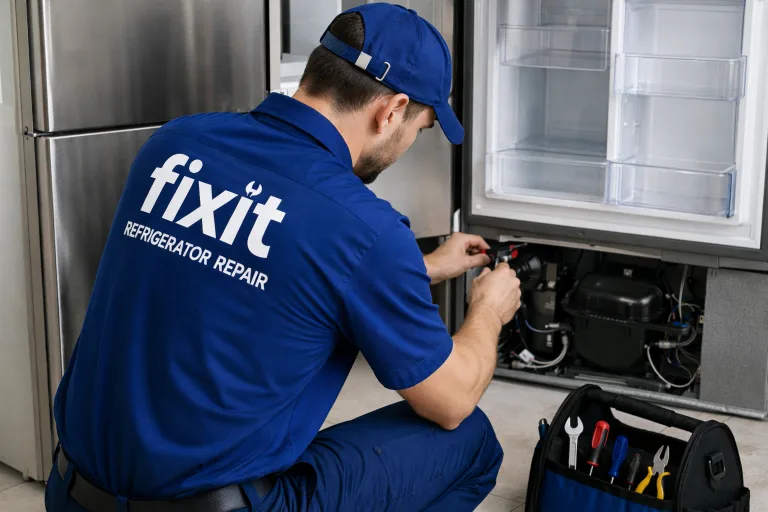 refrigerator repair in sharjah by fixit appliance repair